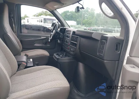 2015 Chevrolet Express 2500 Work Van from USA, damaged, VIN 1GCWGFCF3F1161602